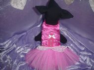 diamante satin tutu